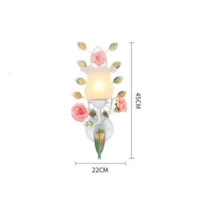 lustre romantique nordique fleurs et herbes méditerranée princesse