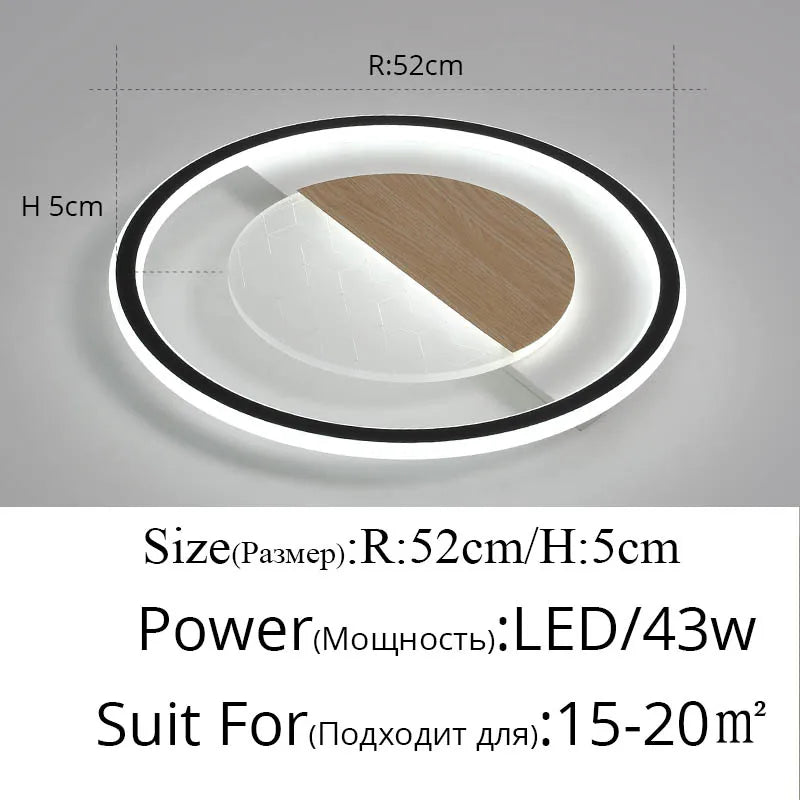 plafonnier led moderne pour décoration intérieure élégante et lumineuse