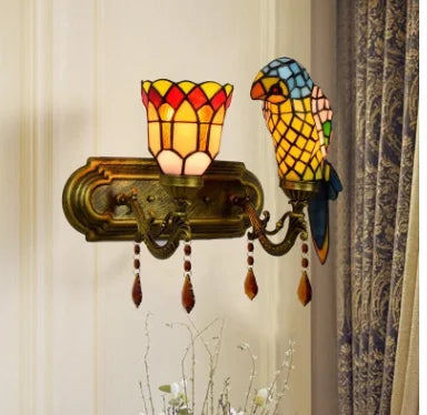 applique murale led tiffany pour décoration intérieure originale