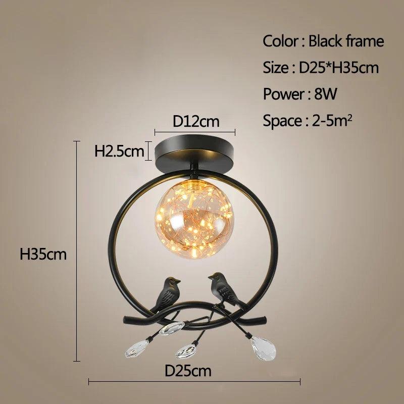 lustre led moderne pour décoration de la maison