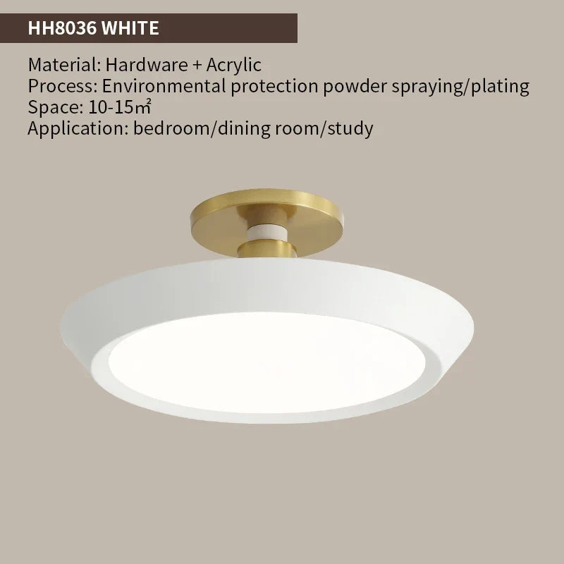 Plafonnier led dimmable moderne suspendu
