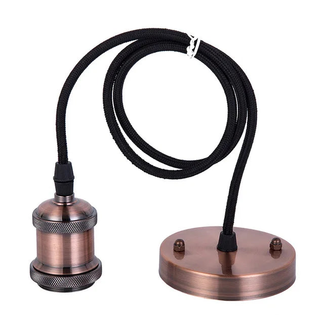 suspension rétro en aluminium style industriel pour décoration intérieure