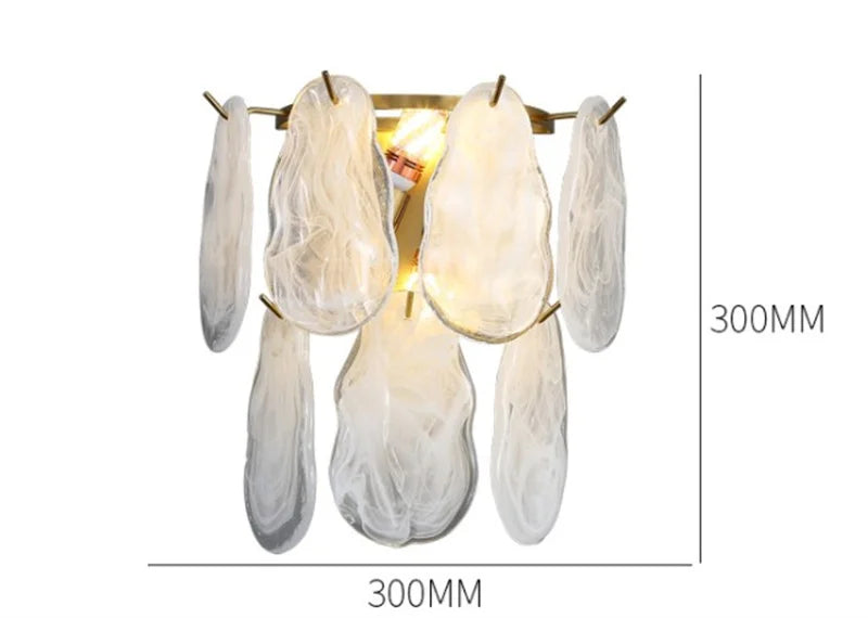 lustre en verre de luxe pour éclairage créatif et décoratif