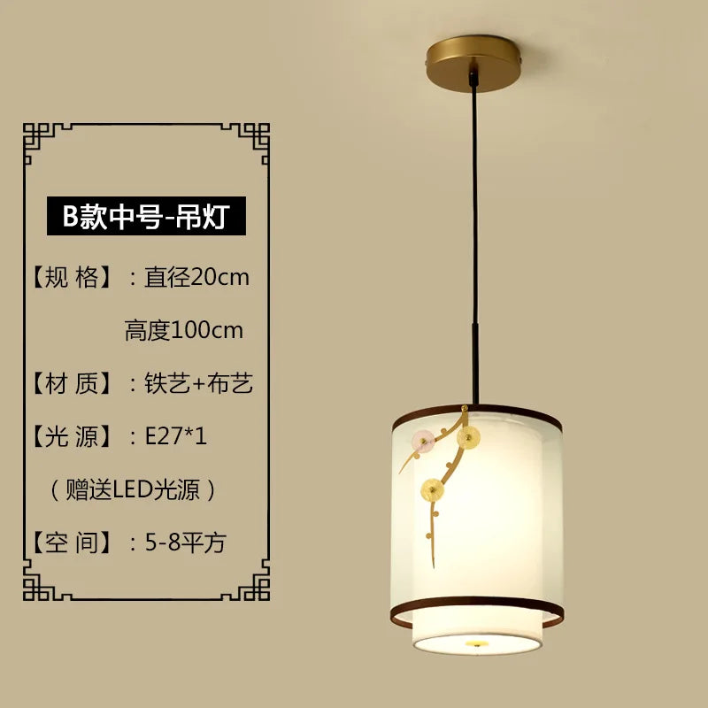 suspension zen en cuivre pour décoration intérieure moderne