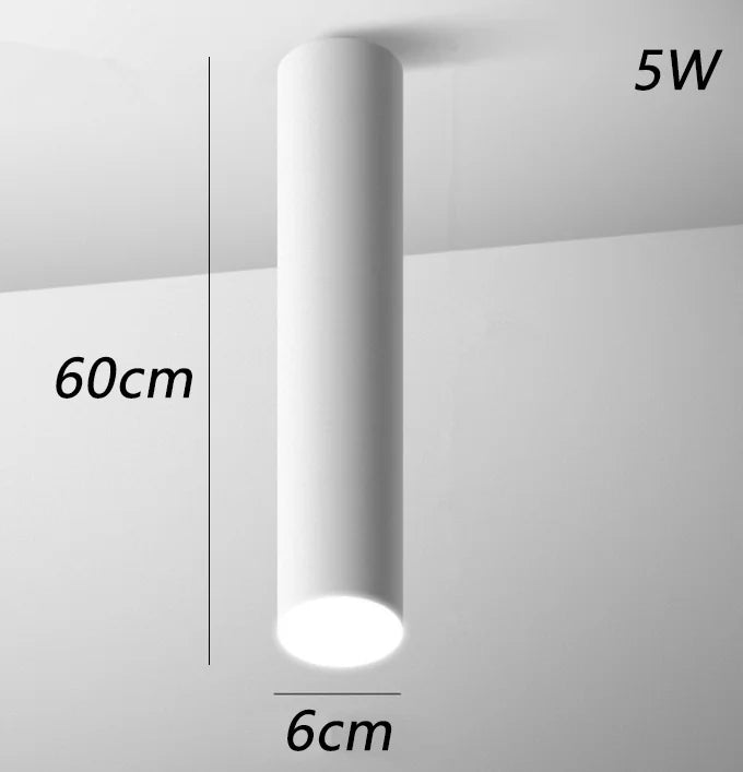 spot led moderne en aluminium pour éclairage intérieur
