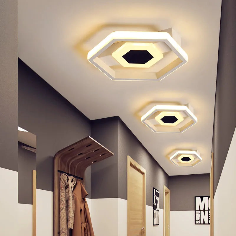 lustre luminaire led acrylique mince pour décoration maison