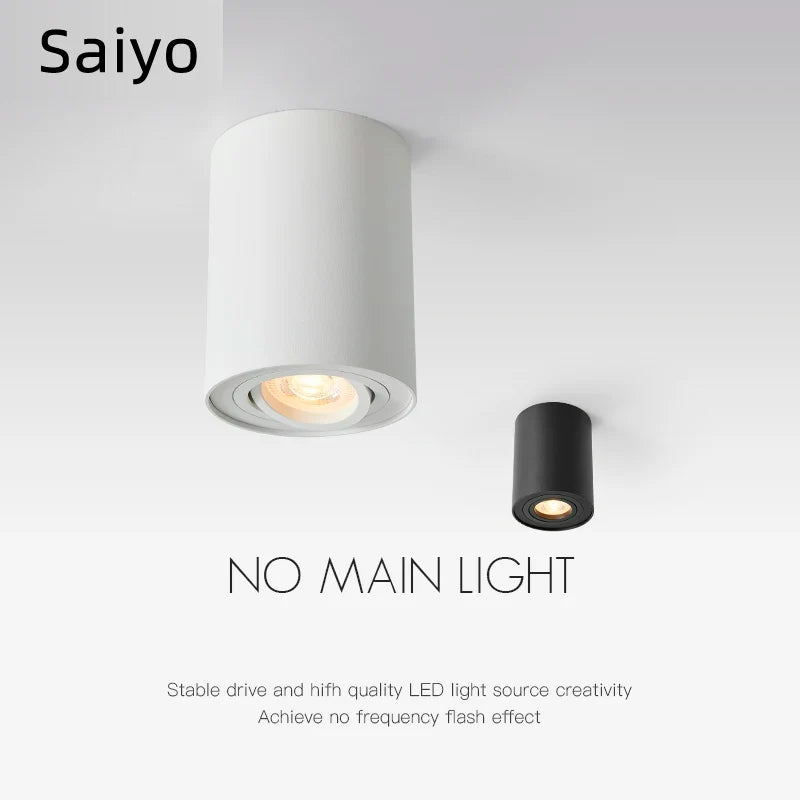 projecteurs led cob foco spot plafond rail lumières spot maison magasin