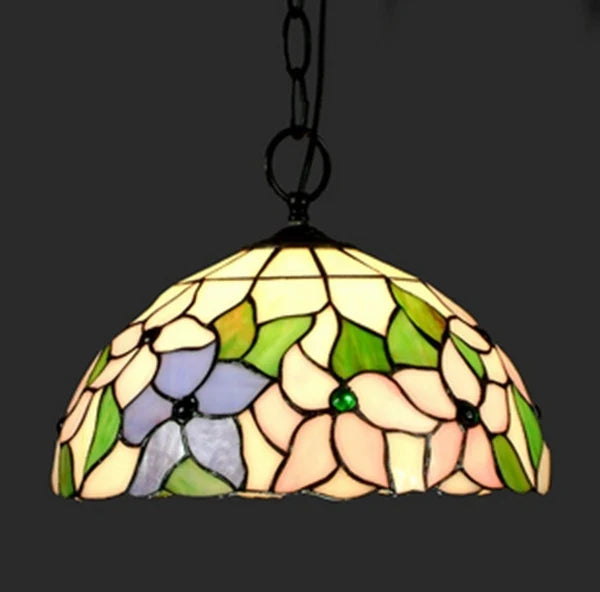lustre tiffany européen pour restaurant café ou bar