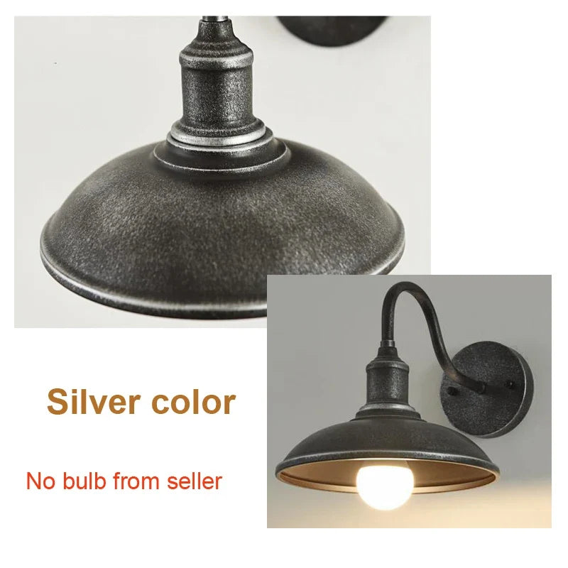 lumière extérieure étanche style loft américain vintage