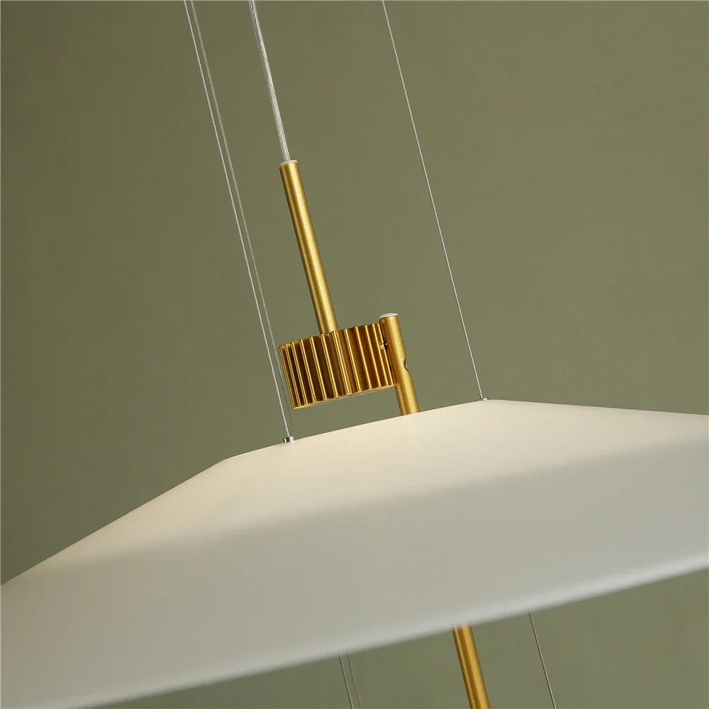 lustre moderne de flamant rose led pour décoration loft