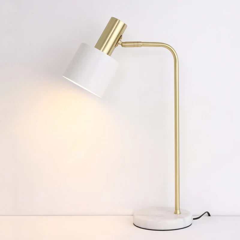 lampe de bureau led nordique réglable pour lecture et décoration