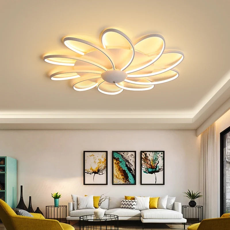 lustre moderne pour un éclairage intérieur élégant et polyvalent