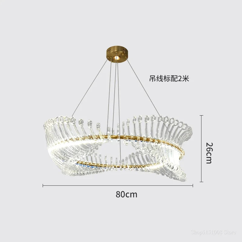 lustre design moderne led luminaire simple nordique suspendu