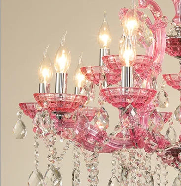 lustre moderne en fer et cristal de verre art déco éclairage suspendu