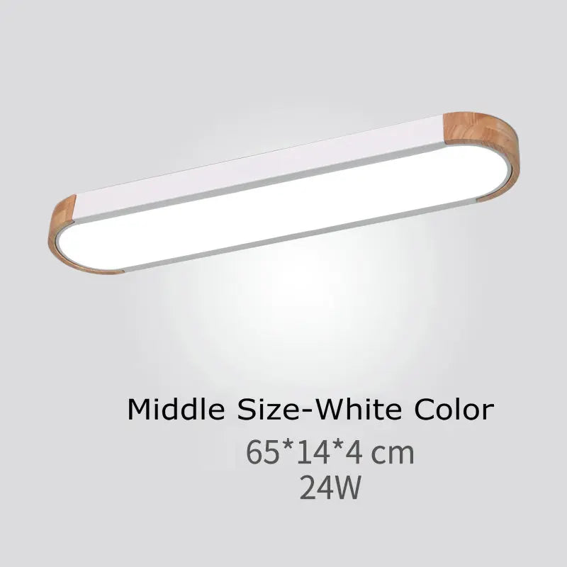 plafonnier nordique long 3 coul fermentation gradation led lampe