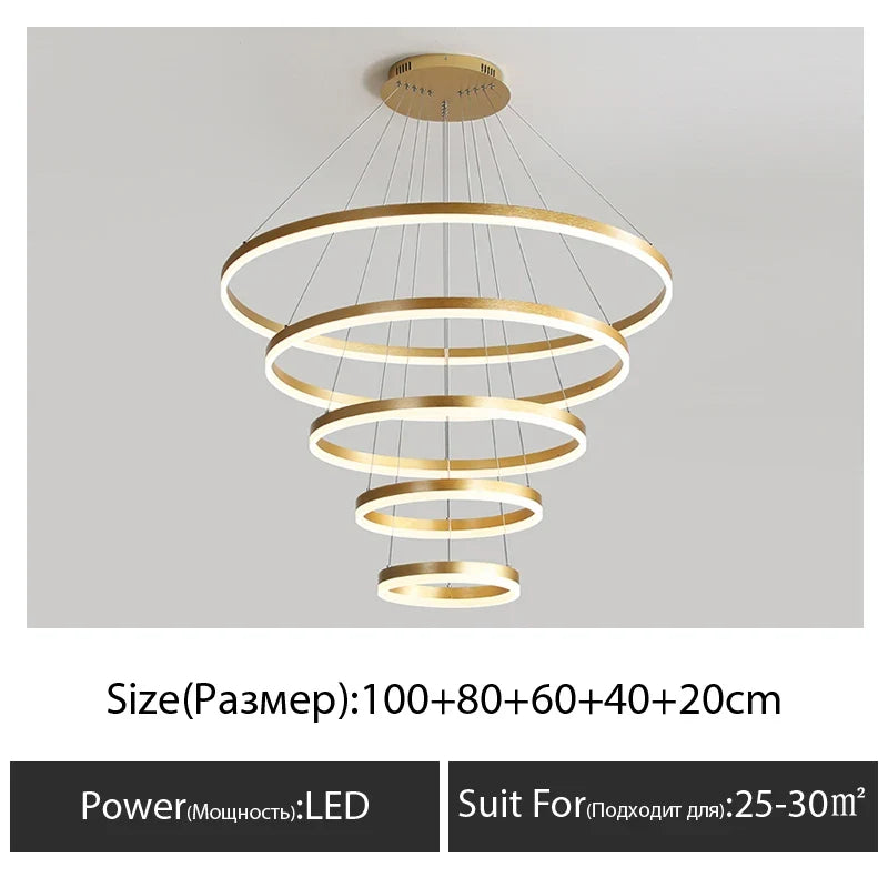 lustre moderne pour éclairage intérieur décoratif suspendu