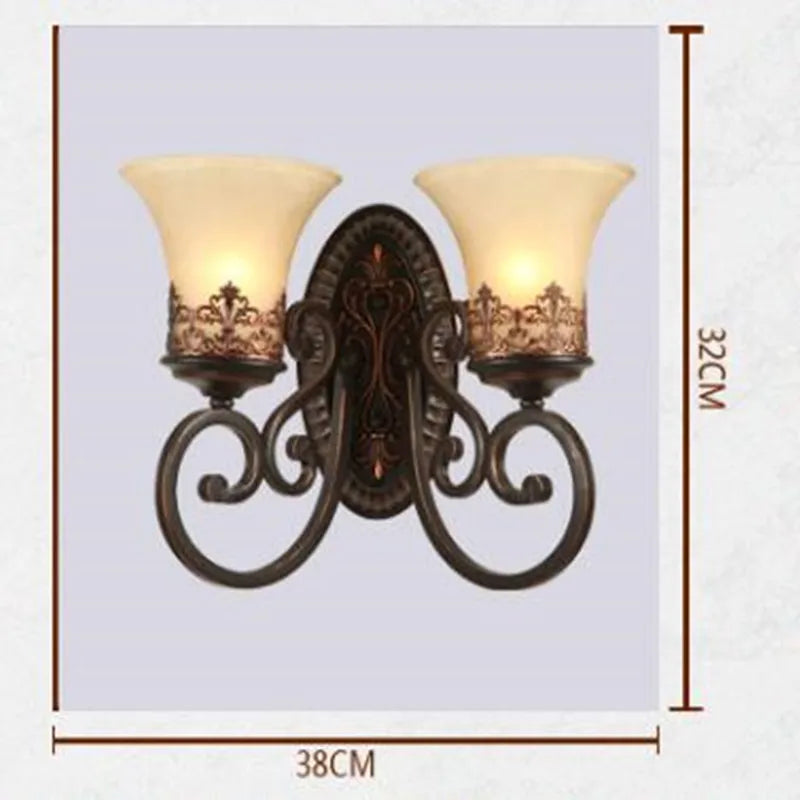 lustre luxueux 6 bras style européen pour décoration élégante