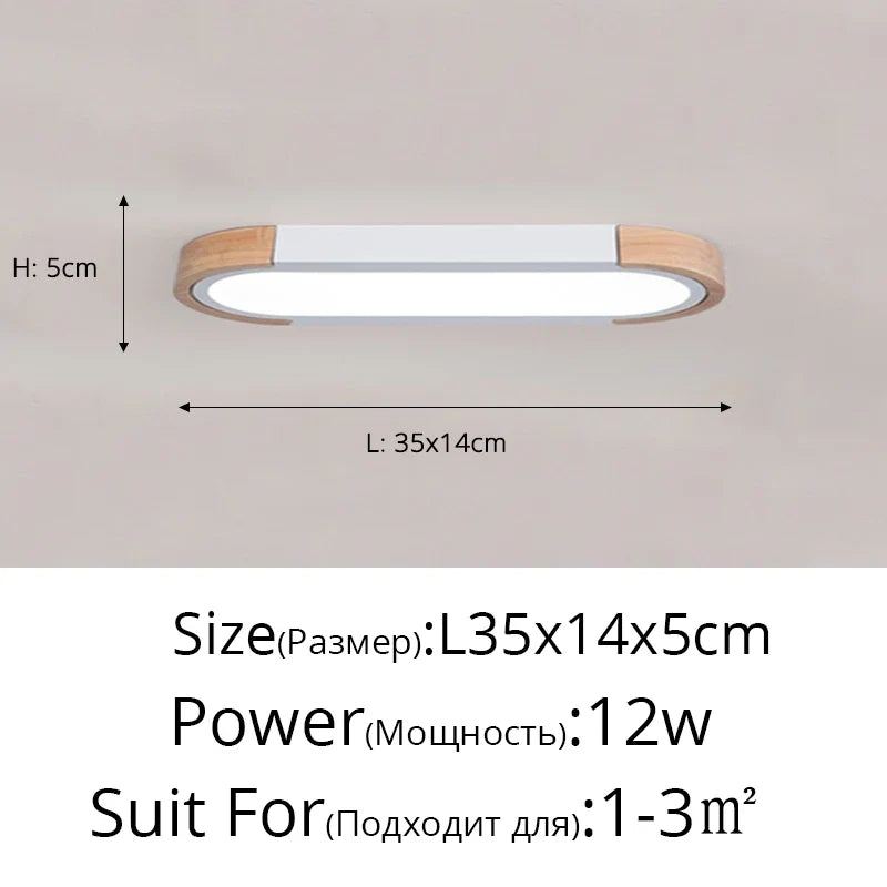 lumière led en bois style industriel pour extérieur nordique