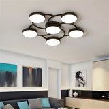 lustre à led interchangeable pour un éclairage intérieur moderne