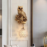 applique murale créative écureuil hibou pour chambre enfant