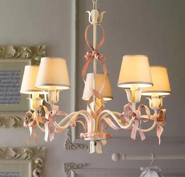 lustre led style européen pour chambre de princesse