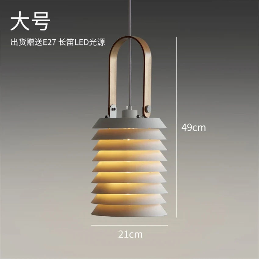 suspension design en forme de lanterne pour intérieur élégant