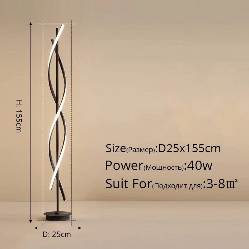 lampadaire design pour éclairage intérieur moderne et élégant