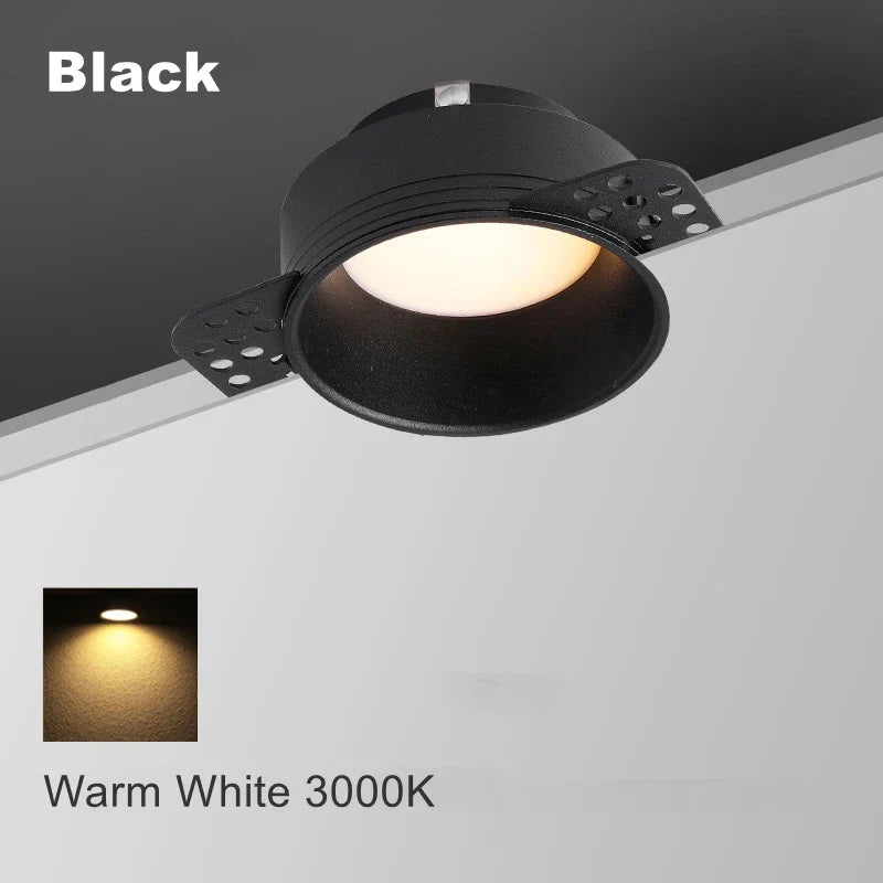spot led encastré sans cadre à intensité variable