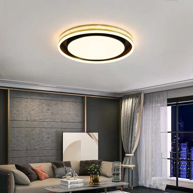 plafonnier led rond pour éclairage intérieur varié