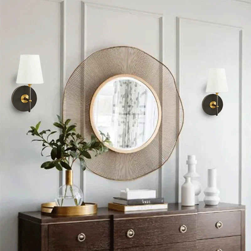 applique d'intérieur design en tissu pour décoration élégante
