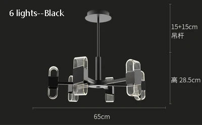 lustre de luxe design pour un éclairage nordique élégant