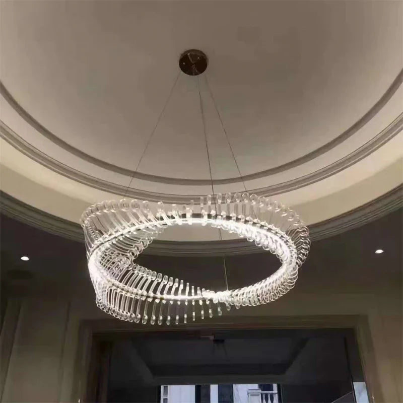 lustre design moderne led luminaire simple nordique suspendu