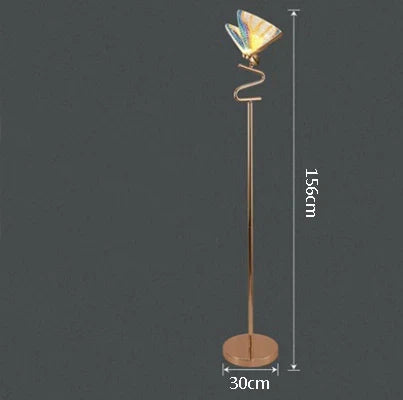 lampe à poser papillon design moderne veilleuse créative luminaire luxe