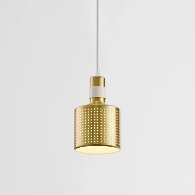 suspension nordique en métal design pour intérieur moderne