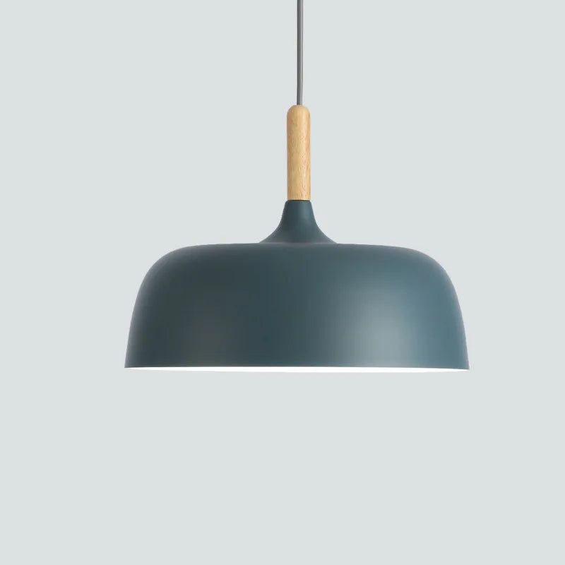 suspension macarone moderne en fer pour restaurant café