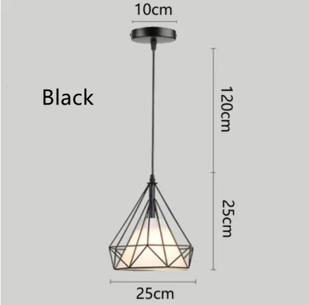 2022 New Nordic aisle diamond chandelier simple modern retro wrought iron living room dining room led ceiling chandelier