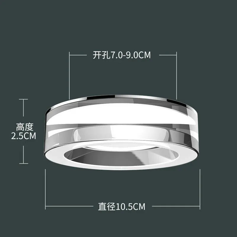 plafonnier led en cristal spot intégré luminaires