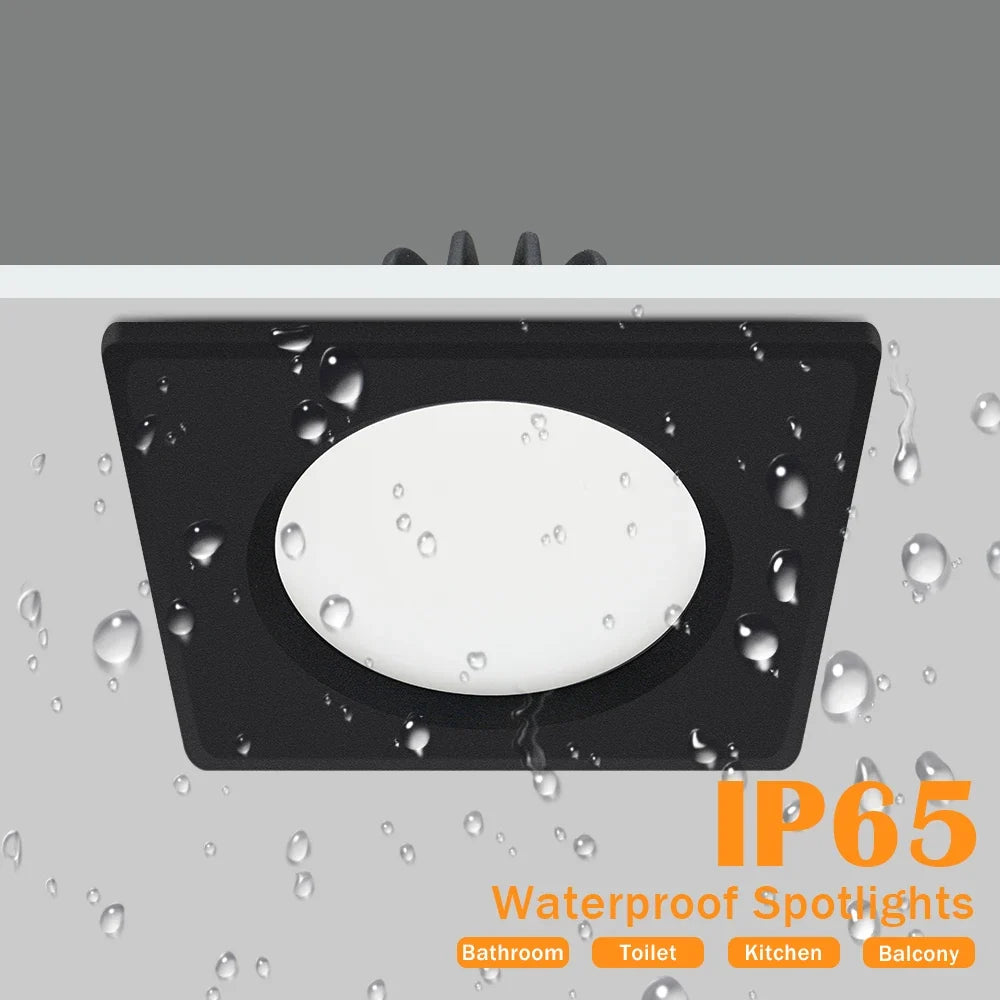 spot encastré carré led étanche pour diverses utilisations
