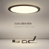 plafonnier led ultra-fin moderne simple luminaire décoratif nordique