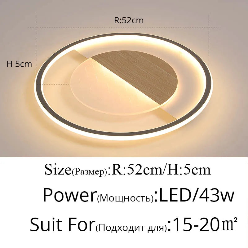 plafonnier led moderne pour décoration intérieure élégante et lumineuse