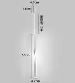suspension en fer au design minimaliste pour intérieur élégant