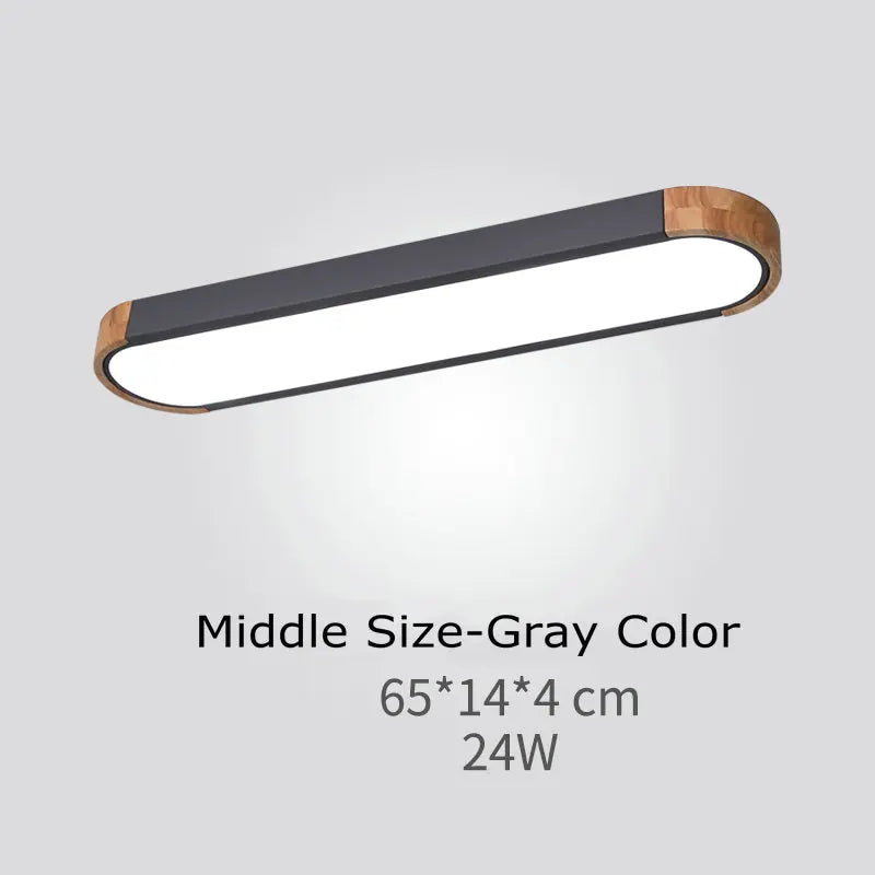 plafonnier nordique long 3 coul fermentation gradation led lampe