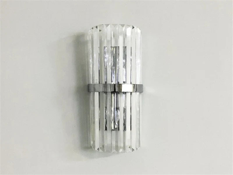applique murale en cristal de luxe pour décoration intérieure