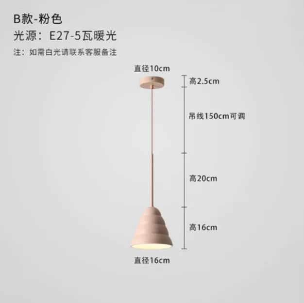 suspension décorative nordique pour éclairage créatif intérieur