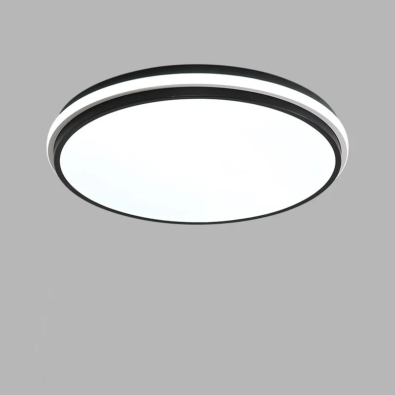 plafonnier moderne à LED ultra fin avec intensité variable