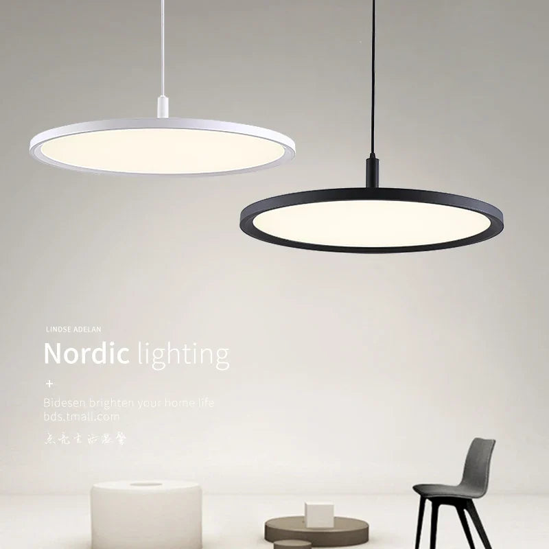 lustre moderne design nordique simple tête ronde créative lumineuse