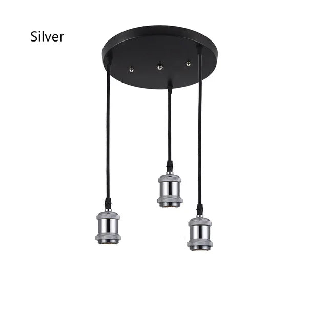 suspension rétro en aluminium style industriel pour décoration intérieure