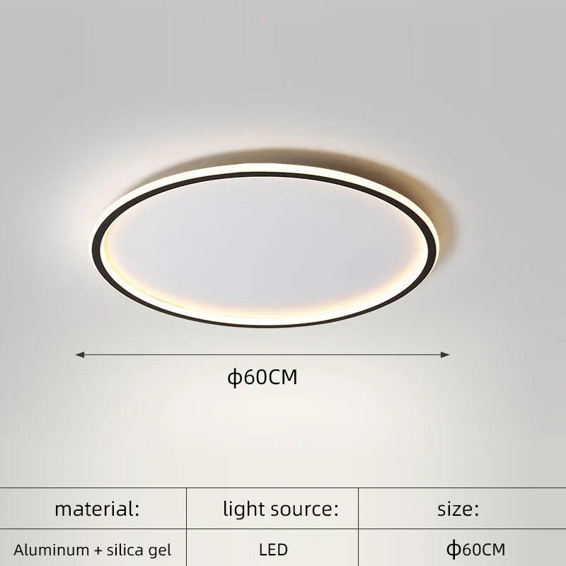 plafonnier circulaire moderne pour intérieur élégant et fonctionnel