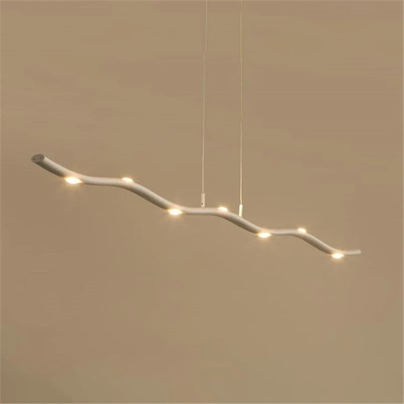 suspension led design post-moderne simple courbe
