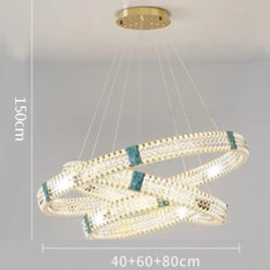 suspension en cristal design moderne pour intérieur élégant